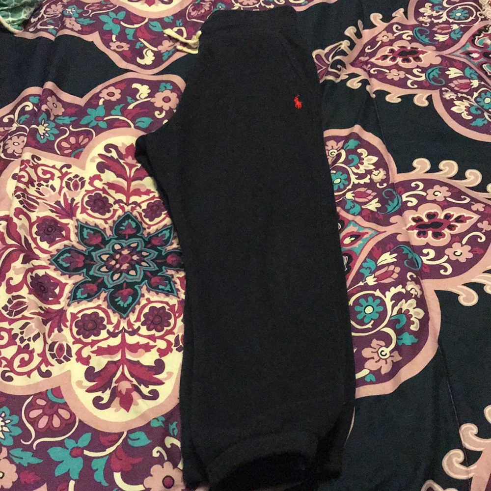 Navy blue polo joggers